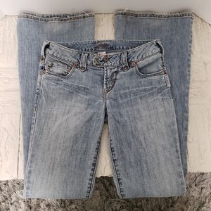 Silver Jeans Shar Bootcut Flared Faded Blue 26